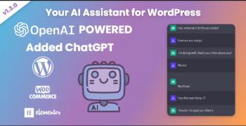 Your AI Assistant for WordPress - OpenAI - ChatGPT